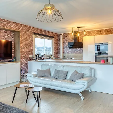 Perle De La Seine Superbe F3 Vue Seine Et Cathedrale Διαμέρισμα