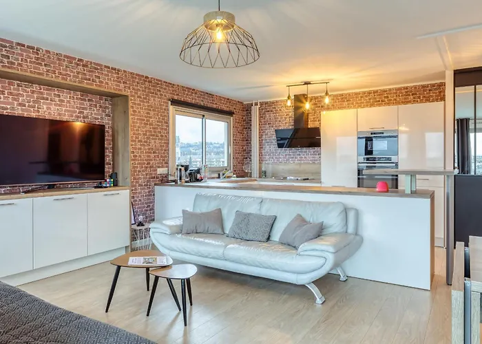 Perle De La Seine Superbe F3 Vue Seine Et Cathedrale Apartment